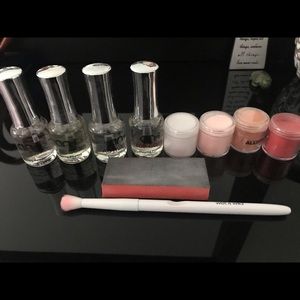 Nail dip powder set